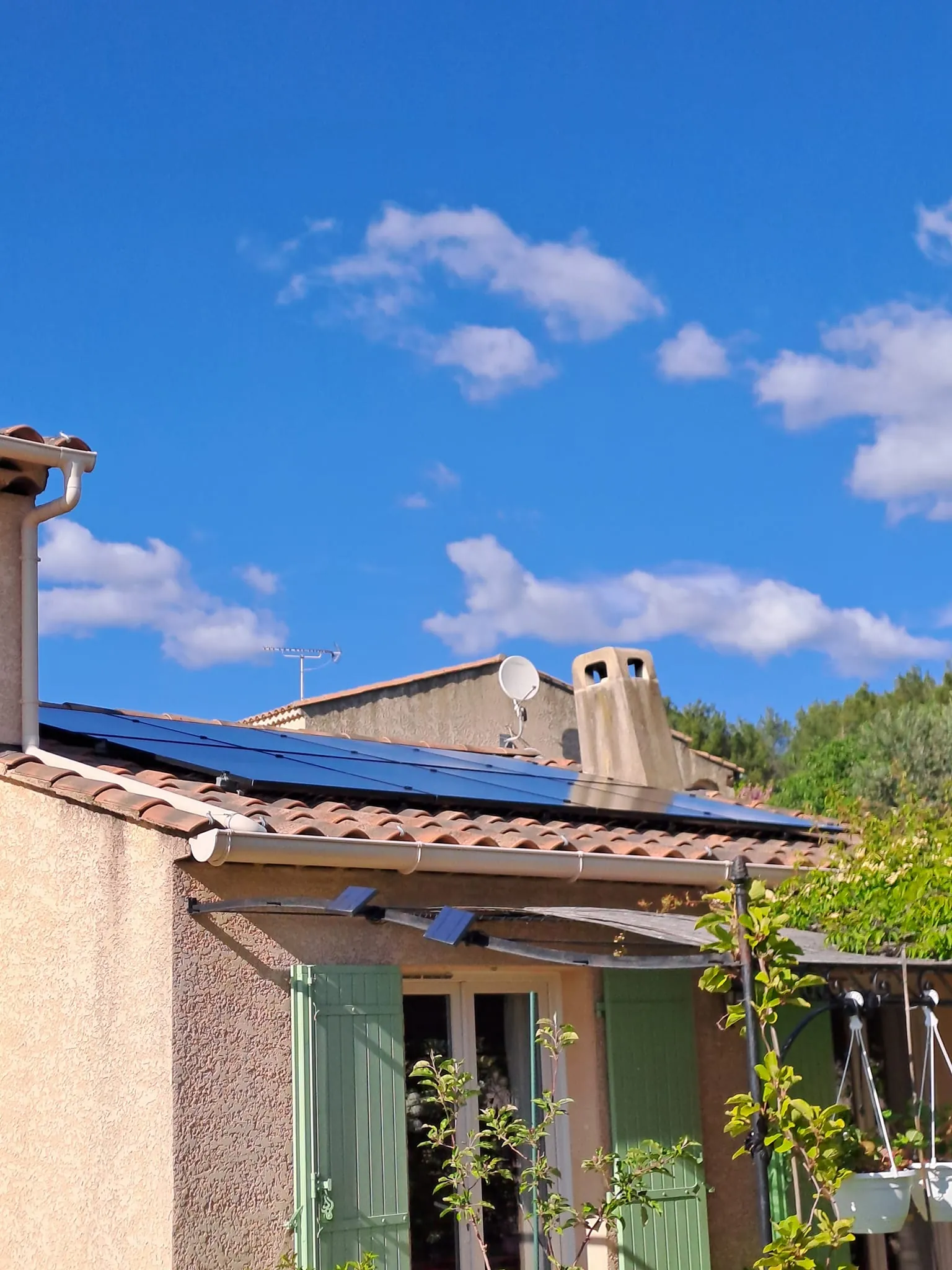 Installation solaire professionnelle