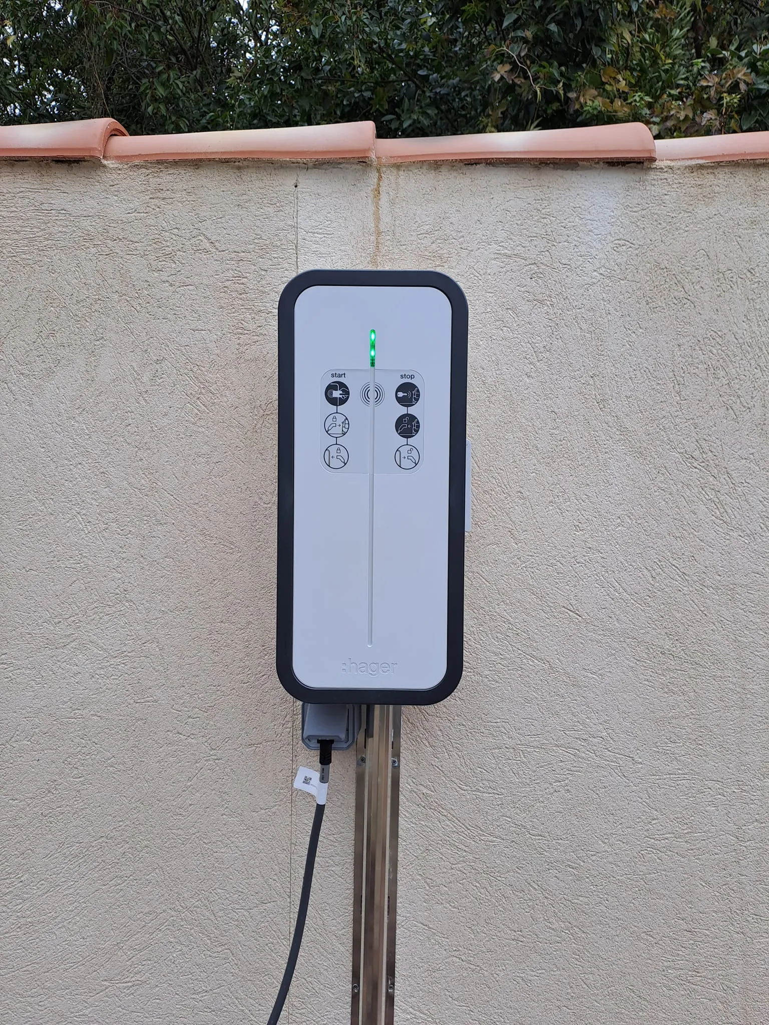 Borne de recharge electrique